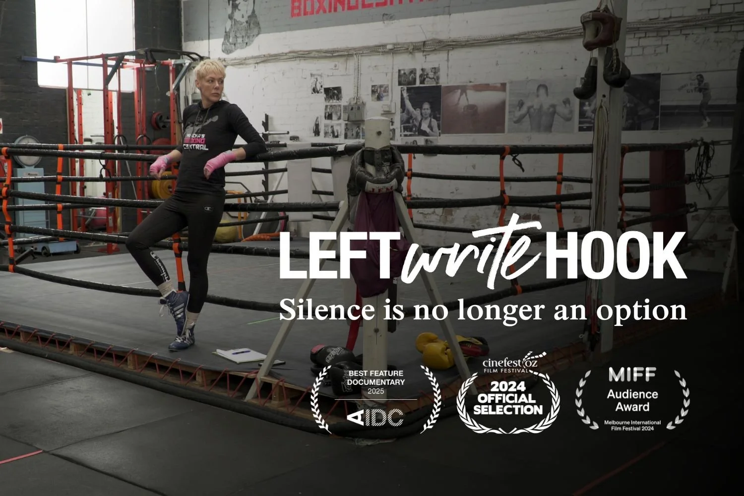 Left Write Hook: Empowering Survivors with Boxing & Writing
